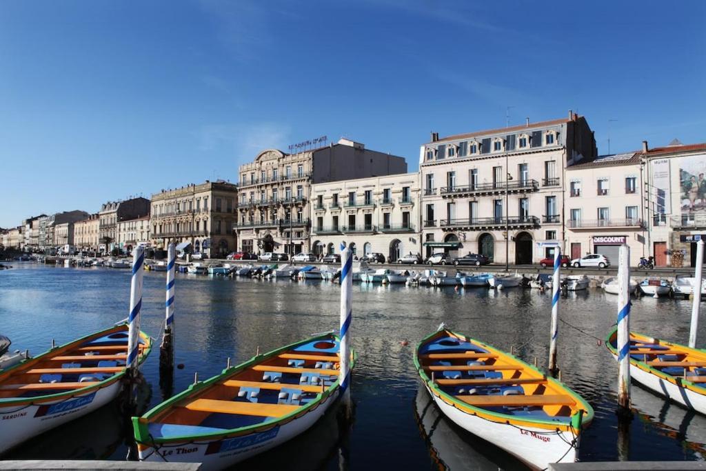 Apartamento Hidden Gem Ancré Au Cœur De Sète&Vue Sur Mont St Clair Exterior foto