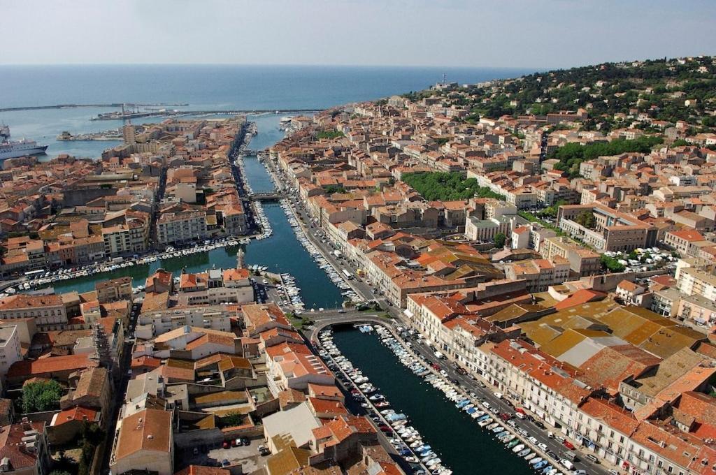 Apartamento Hidden Gem Ancré Au Cœur De Sète&Vue Sur Mont St Clair Exterior foto